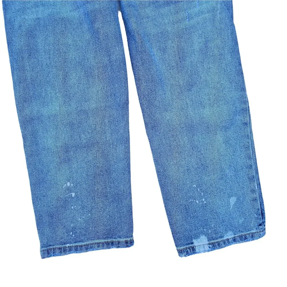 Distressed Boyfriend Jeans KanCan Shelly Size 9 / 28 Stretch Denim High Rise - Picture 8 of 10